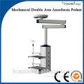 Mounted Swiveling Ceiling Pendant System / Double Arm Mechanical Anesthesia Pendant